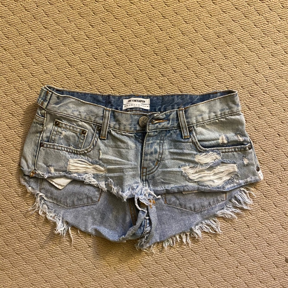 One teaspoon denim shorts